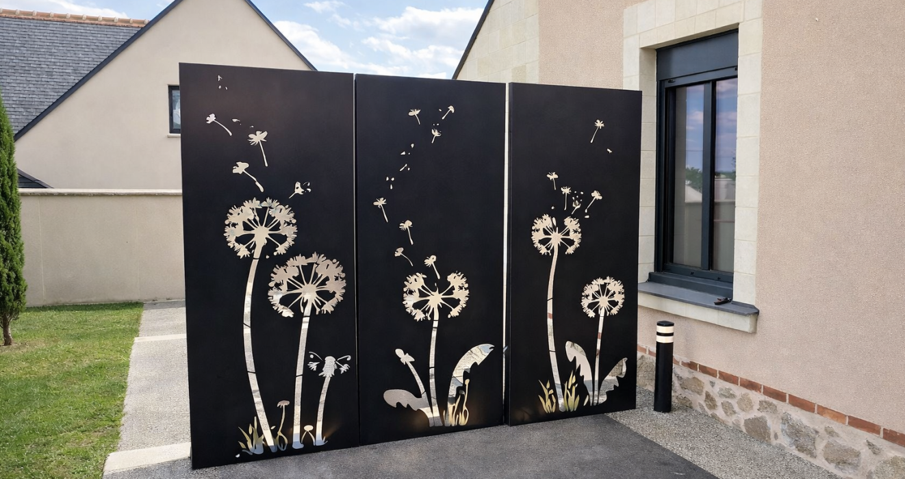 Découpe jet d'eau Dujardin Concepts Paris Saumur Angers Tours